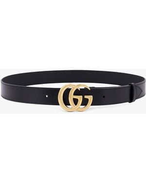 Gucci Leather Belts E Braces - White