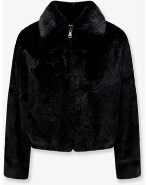 VALENTINI 1972 Faux Mink Jacket - Black