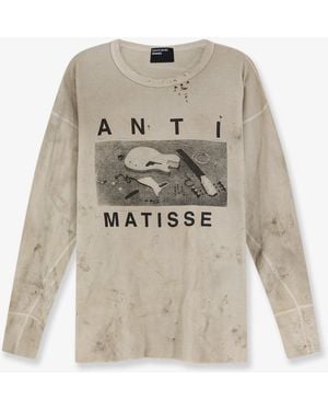 Enfants Riches Deprimes Cotton T-Shirt With Print On The Front - White