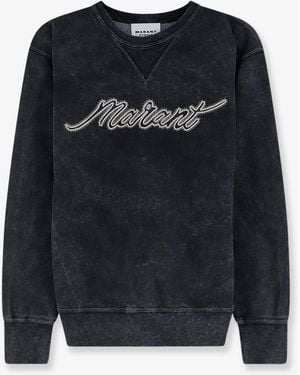 Isabel Marant Marant Etoile Rise Recycled Material Sweatshirt - Black