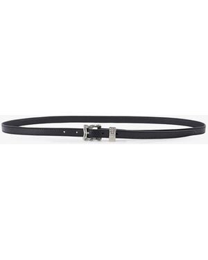 Enfants Riches Deprimes Leather Belt - White