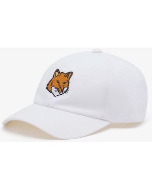 Maison Kitsuné Cotton Hat - White