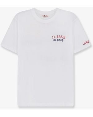 MC2 Saint Barth Portland Cotton T-Shirt - White