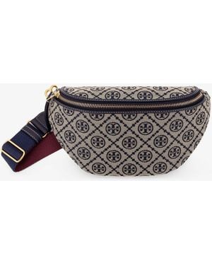 Tory Burch T-Monogram Belt Bag-Donna - Grigio