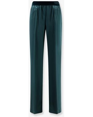 Tom Ford Satin Pants - Blue