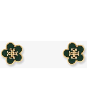 Tory Burch Metal Earrings - White