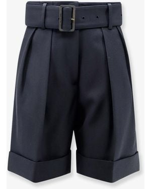 Golden Goose Deluxe Brand Demetra Shorts With Belt - Blue