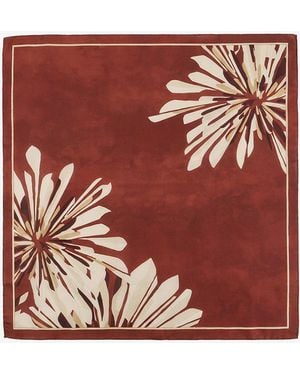 Brunello Cucinelli Silk Foulard - Red