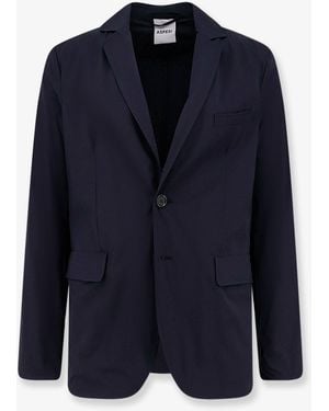 Aspesi Paperino Stretch Nylon Blazer - Blue