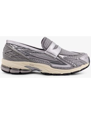 New Balance 1906 Mesh And Leather Loafers - White
