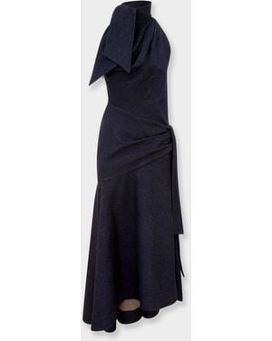 Zimmermann Valiant Long Denim Dress - Blue