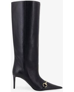 Gucci Stivali Donna Slip-On - Nero