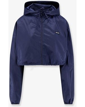 Miu Miu Giubbino Cropped - Blu