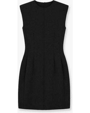 Frankie Shop Bryn Structured Short Dress - Black