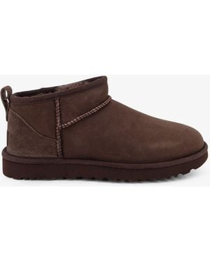 UGG Stivali W Classic Ultra Mini - Marrone