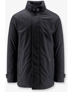 Moorer Reis-Ads Technical Fabric Jacket - Black