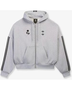 ADIDAS X WILLY CHAVARRIA Cotton Blend Sweatshirt - Grey