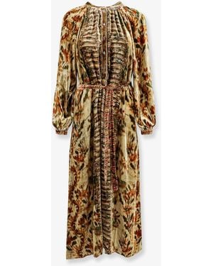Pierre Louis Mascia Kanada Chenille Chemisier Dress - Metallic