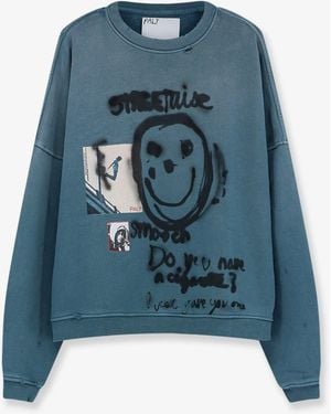 PALY Cotton Sweatshirt - Blue