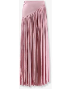 Zimmermann Alchemy Asymmetric Long Skirt - Pink