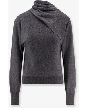 Tom Ford Maglia A Collo Alto - Blu