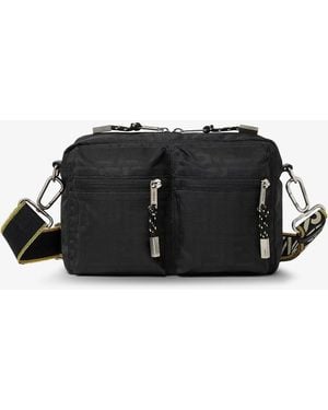 Fendi Camera Case Superlight Ff Zucca Fabric Crossbody Bag - Black
