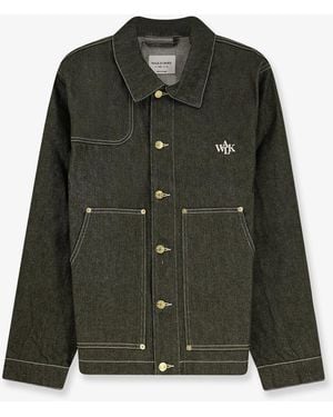 Walk In Paris Carpenter's Denim Jacket - Green