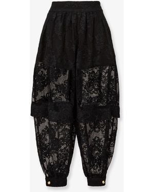 Zimmermann Luna Lace Harem Pant - Black