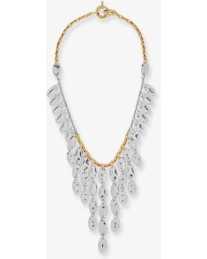 Isabel Marant Brass Necklace - White