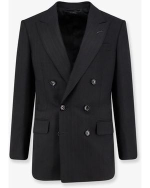 Tom Ford Atticus Wool Blazer - Black