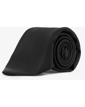 Kiton Wool Tie - Black