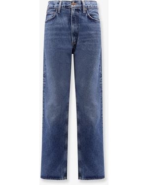 Agolde Leena Regenerative Cotton Jeans - Blue