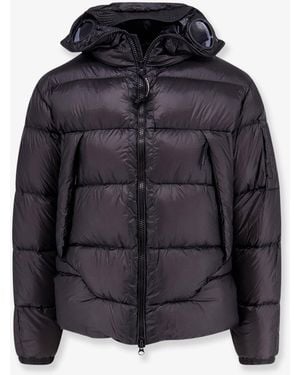 C.P. Company D.D. Shell Explorer Lens Down Jacket - Black