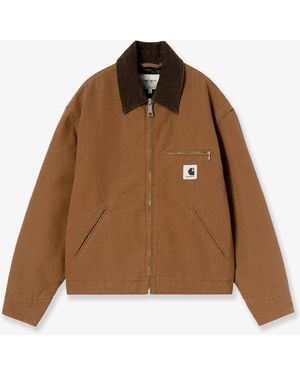Carhartt Detroit Canvas Jacket - Brown