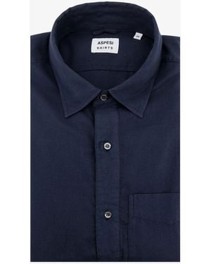 Aspesi Shirts Cotone - Blue