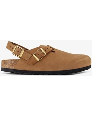 Birkenstock Sandals Suede/Pelle - Brown