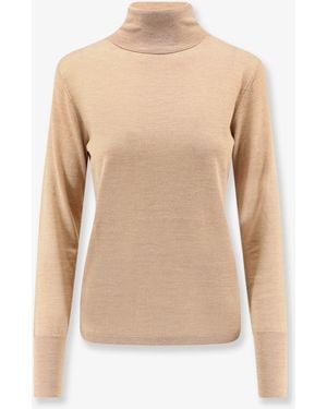 Aspesi Virgin Wool Turtleneck - Natural