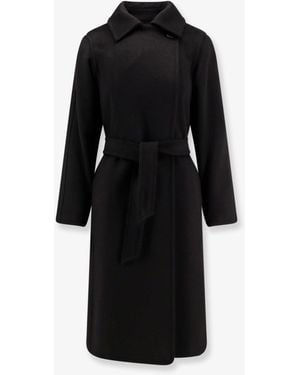 Max Mara Manuela Camel Coat - Black