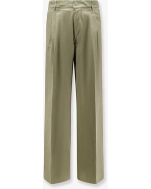 Amaranto Cotton Trousers - Green