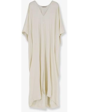 Alberta Ferretti Viscose Long Dress - White
