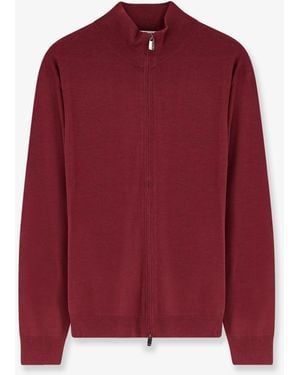 Bramani Cashmere Wool Cardigan - Red