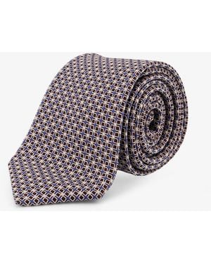 NUGNES 1920 Silk Tie - Grey