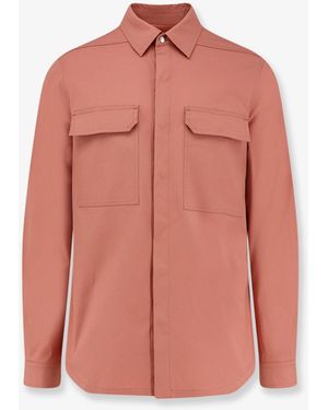 Rick Owens Organic Cotton Shirt - Pink