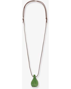 MATA STUDIO Figo Glazed Ceramic Necklace - White
