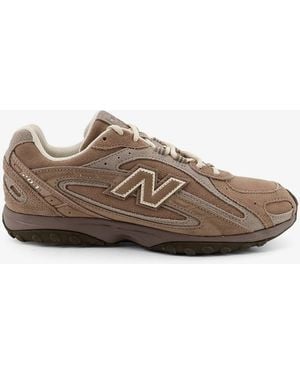 New Balance U204 Suede Sneakers With Side Logo - Brown