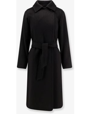Max Mara Manuela Camel Coat - Black