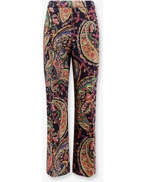 Etro Fabric Trousers - Multicolour