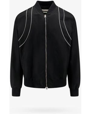 Alexander McQueen Jackets - Black