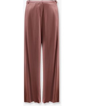 Alysi Satin Pants - Pink