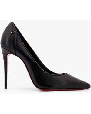Christian Louboutin Sporty Kate Leather Décolleté - Black